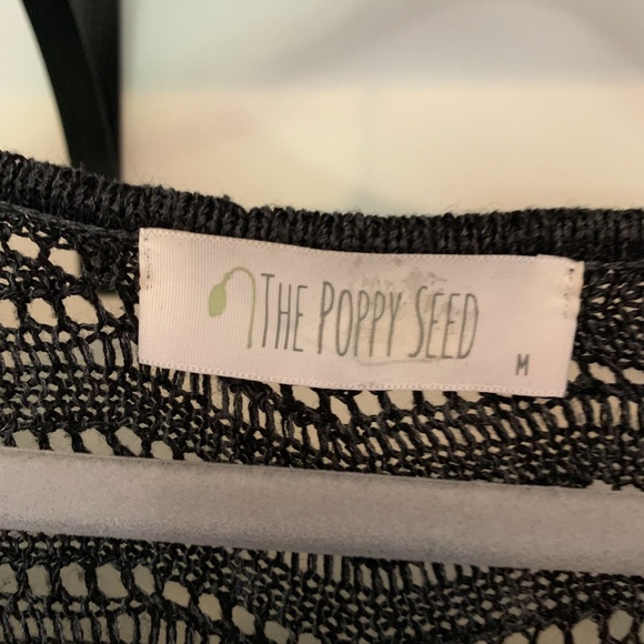 Black Zigzag Knit Sweater - Picture 2 of 3